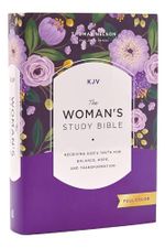 KJV, The Woman's Study Bible, Hardcover, Red Letter, Full-Color Edition, Comfort Print: Receiving God's Truth for Balance, Hope, and Transformation Cover des Buches KJV, The Woman's Study Bible, Hardcover, Red Letter, Full-Color Edition, Comfort Print: Receiving God's Truth for Balance, Hope, and Transformation (ISBN: 9781400332366)