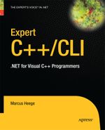 Expert Visual C++/CLI Cover des Buches Expert Visual C++/CLI (ISBN: 9781430211686)