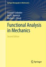 Functional Analysis in Mechani Cover des Buches Functional Analysis in Mechani (ISBN: 9781489997562)