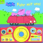 Peppa Pig - Fahr mit uns! - Pappbilderbuch mit beweglichem Lenkrad und 13 spannenden Geräuschen für Kinder ab 3 Jahren Cover des Buches Peppa Pig - Fahr mit uns! - Pappbilderbuch mit beweglichem Lenkrad und 13 spannenden Geräuschen für Kinder ab 3 Jahren (ISBN: 9781503747401)