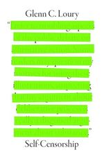 Self-Censorship Cover des Buches Self-Censorship (ISBN: 9781509567409)