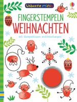 Usborne Minis - Fingerstempeln: Weihnachten Cover des Buches Usborne Minis - Fingerstempeln: Weihnachten (ISBN: 9781789411324)