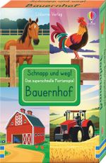 Schnapp und weg! Das superschnelle Kartenspiel: Bauernhof Cover des Buches Schnapp und weg! Das superschnelle Kartenspiel: Bauernhof (ISBN: 9781789415360)