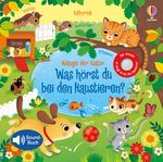 Klänge der Natur: Was hörst du bei den Haustieren? Cover des Buches Klänge der Natur: Was hörst du bei den Haustieren? (ISBN: 9781789417951)