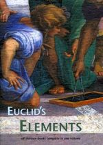 Euclid's Elements Cover des Buches Euclid's Elements (ISBN: 9781888009187)