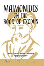 Maimonides on the Book of Exodus Cover des Buches Maimonides on the Book of Exodus (ISBN: 9781947857322)