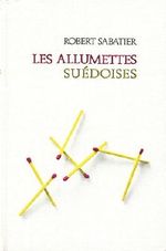 Les Allumettes Suedoises Cover des Buches Les Allumettes Suedoises (ISBN: 9782226042514)