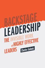 Backstage Leadership Cover des Buches Backstage Leadership (ISBN: 9783030361709)
