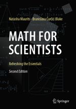 Math for Scientists Cover des Buches Math for Scientists (ISBN: 9783031441394)