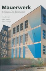 Mauerwerk Cover des Buches Mauerwerk (ISBN: 9783034897839)