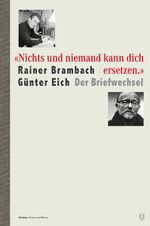 "Nichts und niemand kann dich ersetzen." Cover des Buches "Nichts und niemand kann dich ersetzen." (ISBN: 9783038500698)