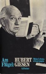 Am Flügel Hubert Giesen. Meine Lebenserinnerungen Cover des Buches Am Flügel Hubert Giesen. Meine Lebenserinnerungen (ISBN: 9783100254016)