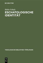 Eschatologische Identität: Eine Untersuchung über das Verhältnis von Vorsehung, Schicksal und Zufall bei Sören Kierkegaard (Theologische Bibliothek Töpelmann, 63, Band 63) Cover des Buches Eschatologische Identität: Eine Untersuchung über das Verhältnis von Vorsehung, Schicksal und Zufall bei Sören Kierkegaard (Theologische Bibliothek Töpelmann, 63, Band 63) (ISBN: 9783110140934)
