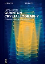 Quantum Crystallography Cover des Buches Quantum Crystallography (ISBN: 9783110607161)
