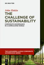 The Challenge of Sustainability Cover des Buches The Challenge of Sustainability (ISBN: 9783110670400)