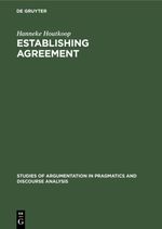 Establishing agreement Cover des Buches Establishing agreement (ISBN: 9783110849172)