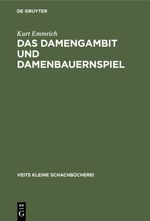Das Damengambit und Damenbauernspiel Cover des Buches Das Damengambit und Damenbauernspiel (ISBN: 9783111553771)