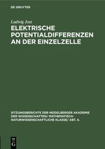 Elektrische Potentialdifferenzen an der Einzelzelle Cover des Buches Elektrische Potentialdifferenzen an der Einzelzelle (ISBN: 9783111559285)