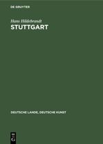 Stuttgart Cover des Buches Stuttgart (ISBN: 9783112331927)