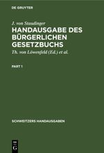 Handausgabe des Bürgerlichen Gesetzbuchs Cover des Buches Handausgabe des Bürgerlichen Gesetzbuchs (ISBN: 9783112349762)