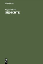 Gedichte Cover des Buches Gedichte (ISBN: 9783112354049)