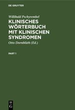 Klinisches Wörterbuch mit klinischen Syndromen Cover des Buches Klinisches Wörterbuch mit klinischen Syndromen (ISBN: 9783112408421)