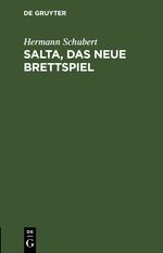 Salta, das neue Brettspiel Cover des Buches Salta, das neue Brettspiel (ISBN: 9783112430743)