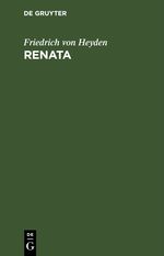 Renata Cover des Buches Renata (ISBN: 9783112453148)