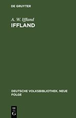 Iffland Cover des Buches Iffland (ISBN: 9783112674314)