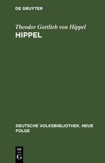 Hippel Cover des Buches Hippel (ISBN: 9783112691892)