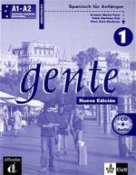 Gente - Neubearbeitung / Arbeitsbuch + CD Cover des Buches Gente - Neubearbeitung / Arbeitsbuch + CD (ISBN: 9783125155350)