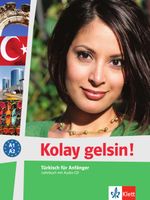 Kolay gelsin! Türkisch für Anfänger / Lehrbuch mit Audio-CD Cover des Buches Kolay gelsin! Türkisch für Anfänger / Lehrbuch mit Audio-CD (ISBN: 9783125288607)