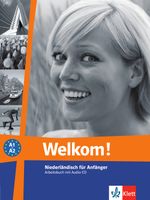 Welkom! Niederländisch für Anfänger / Arbeitsbuch mit Audio-CD Cover des Buches Welkom! Niederländisch für Anfänger / Arbeitsbuch mit Audio-CD (ISBN: 9783125288812)