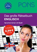 PONS Das große Rätselbuch Englisch Cover des Buches PONS Das große Rätselbuch Englisch (ISBN: 9783125618381)