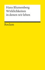 Wirklichkeiten, in denen wir leben Cover des Buches Wirklichkeiten, in denen wir leben (ISBN: 9783150077153)
