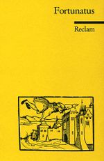 Fortunatus Cover des Buches Fortunatus (ISBN: 9783150077214)