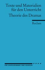 Theorie des Dramas Cover des Buches Theorie des Dramas (ISBN: 9783150095034)