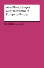 Der Faschismus in Europa 1918–1945 Cover des Buches Der Faschismus in Europa 1918–1945 (ISBN: 9783150170496)