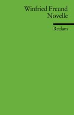 Novelle Cover des Buches Novelle (ISBN: 9783150176078)