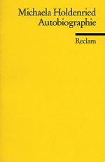 Autobiographie Cover des Buches Autobiographie (ISBN: 9783150176245)