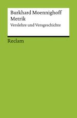 Metrik Cover des Buches Metrik (ISBN: 9783150176498)