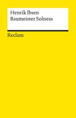 Baumeister Solness Cover des Buches Baumeister Solness (ISBN: 9783150185377)