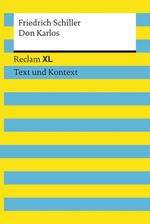 Don Karlos Cover des Buches Don Karlos (ISBN: 9783150192344)