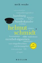 Helmut Schmidt. 100 Seiten Cover des Buches Helmut Schmidt. 100 Seiten (ISBN: 9783150205228)
