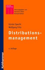 Distributionsmanagement Cover des Buches Distributionsmanagement (ISBN: 9783170184107)