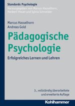 Pädagogische Psychologie Cover des Buches Pädagogische Psychologie (ISBN: 9783170224629)