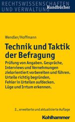 Technik und Taktik der Befragung Cover des Buches Technik und Taktik der Befragung (ISBN: 9783170233416)