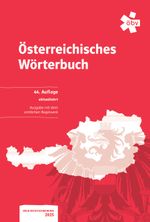 Österreichisches Wörterbuch. 44. Auflage, aktualisierte Ausgabe Cover des Buches Österreichisches Wörterbuch. 44. Auflage, aktualisierte Ausgabe (ISBN: 9783209136862)
