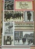 Berlin in der Weimarer Republik. Cover des Buches Berlin in der Weimarer Republik. (ISBN: 9783320008338)
