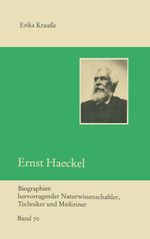 Ernst Haeckel Cover des Buches Ernst Haeckel (ISBN: 9783322003928)